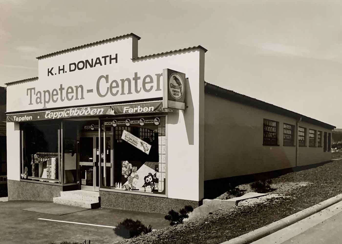 Das Tapeten Center ab 1975 – Donath Heimdecor